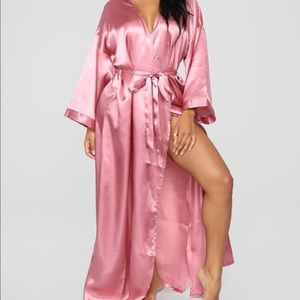 Sexy Satin Soft Bath Robe